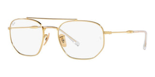 Ray-Ban RB 3707 unisex Gold Pilot Sunglasses