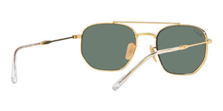 Ray-Ban RB 3707 unisex Gold Pilot Sunglasses