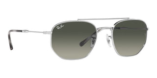 Ray-Ban RB 3707 unisex Silver Pilot Sunglasses