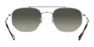 Ray-Ban RB 3707 unisex Silver Pilot Sunglasses