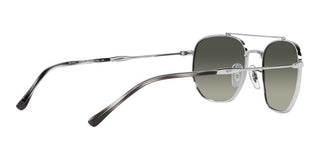 Ray-Ban RB 3707 unisex Silver Pilot Sunglasses