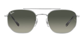 Ray-Ban RB 3707 unisex Silver Pilot Sunglasses