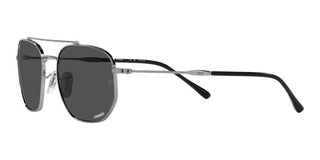 Ray-Ban RB 3707 unisex Ruthenium Pilot Sunglasses