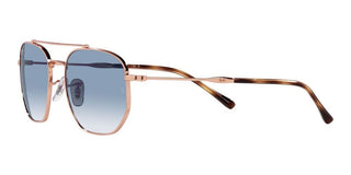 Ray-Ban RB 3707 unisex Rose gold Pilot Sunglasses