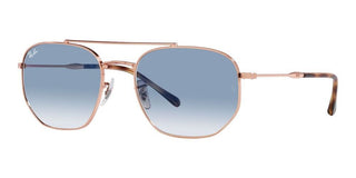 Ray-Ban RB 3707 unisex Rose gold Pilot Sunglasses