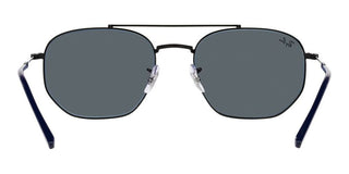 Ray-Ban RB 3707 unisex Black Pilot Sunglasses