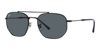 Ray-Ban RB 3707 unisex Black Pilot Sunglasses