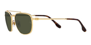 Ray-Ban RB 3708 unisex Gold Pilot Sunglasses