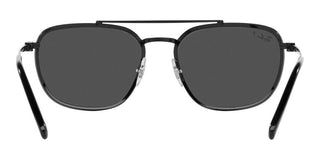 Ray-Ban RB 3708 unisex Black Pilot Sunglasses