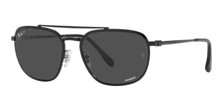 Ray-Ban RB 3708 unisex Black Pilot Sunglasses