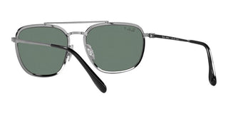 Ray-Ban RB 3708 unisex Ruthenium Pilot Sunglasses