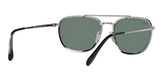 Ray-Ban RB 3708 unisex Ruthenium Pilot Sunglasses