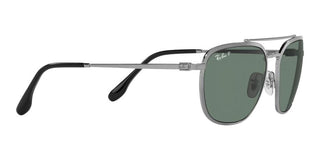 Ray-Ban RB 3708 unisex Ruthenium Pilot Sunglasses