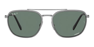 Ray-Ban RB 3708 unisex Ruthenium Pilot Sunglasses