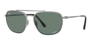 Ray-Ban RB 3708 unisex Ruthenium Pilot Sunglasses