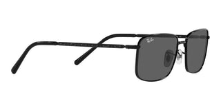 Ray-Ban RB 3717 unisex Black Squared Sunglasses