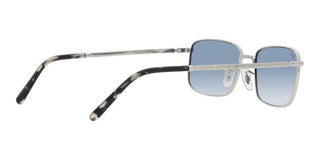 Ray-Ban RB 3717 unisex Silver Squared Sunglasses