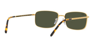 Ray-Ban RB 3717 unisex Gold Squared Sunglasses