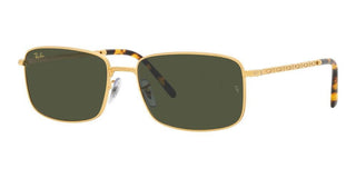 Ray-Ban RB 3717 unisex Gold Squared Sunglasses