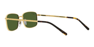 Ray-Ban RB 3717 unisex Gold Squared Sunglasses