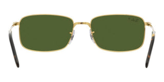 Ray-Ban RB 3717 unisex Gold Squared Sunglasses