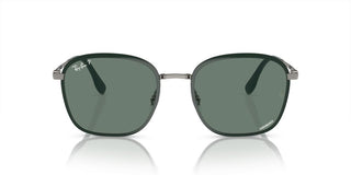 Ray-Ban RB 3720 unisex Green Squared Sunglasses