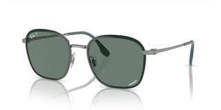 Ray-Ban RB 3720 unisex Green Squared Sunglasses