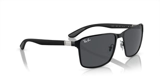 Ray-Ban RB 3721 unisex Black Squared Sunglasses