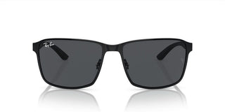 Ray-Ban RB 3721 unisex Black Squared Sunglasses