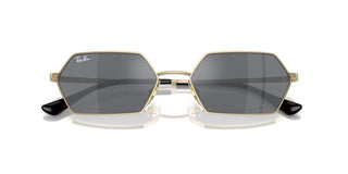 Ray-Ban RB 3728 unisex Gold Squared Sunglasses