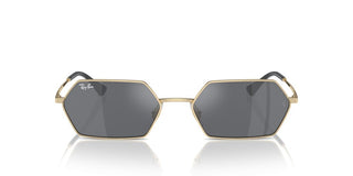 Ray-Ban RB 3728 unisex Gold Squared Sunglasses