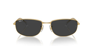 Ray-Ban RB 3732 unisex Gold Geometric Sunglasses