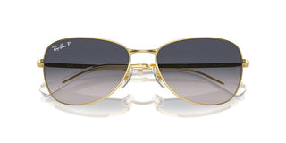 Ray-Ban RB 3733 unisex Gold Pilot Sunglasses