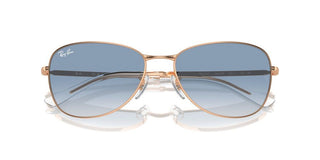 Ray-Ban RB 3733 unisex Rose gold Pilot Sunglasses