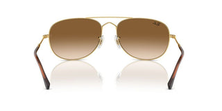 Ray-Ban RB 3735 unisex Gold Pilot Sunglasses