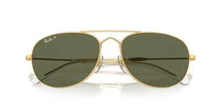 Ray-Ban RB 3735 unisex Gold Pilot Sunglasses