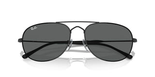 Ray-Ban RB 3735 unisex Black Pilot Sunglasses