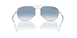 Ray-Ban RB 3735 unisex Silver Pilot Sunglasses