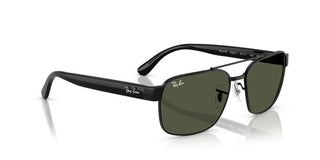 Ray-Ban RB 3751 unisex Black Squared Sunglasses