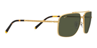 Ray-Ban RB 3796 unisex Gold Geometric Sunglasses