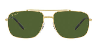 Ray-Ban RB 3796 unisex Gold Geometric Sunglasses