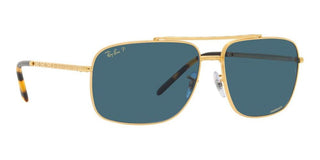 Ray-Ban RB 3796 unisex Gold Geometric Sunglasses