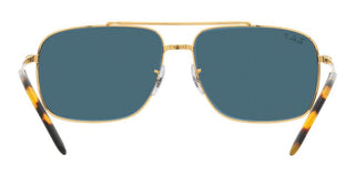 Ray-Ban RB 3796 unisex Gold Geometric Sunglasses