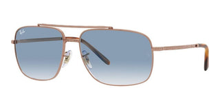 Ray-Ban RB 3796 unisex Rose gold Geometric Sunglasses