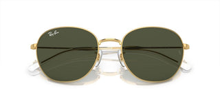 Ray-Ban RB 3809 unisex Gold Squared Sunglasses