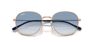 Ray-Ban RB 3809 unisex Gold Squared Sunglasses