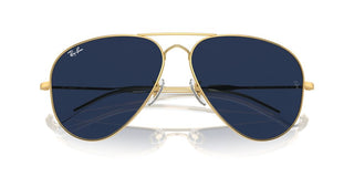 Ray-Ban RB 3825 unisex Gold Pilot Sunglasses