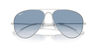 Ray-Ban RB 3825 unisex Silver Pilot Sunglasses