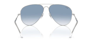 Ray-Ban RB 3825 unisex Silver Pilot Sunglasses