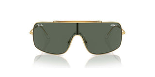 Ray-Ban RB 3897 unisex Gold Shield Sunglasses